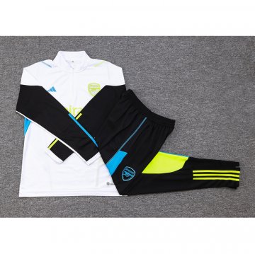 Chandal de Sudadera del Arsenal Nino 23-24 Blanco