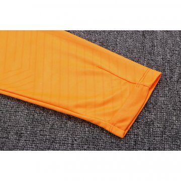 Chandal de Sudadera del Barcelona Nino 2022-23 Naranja