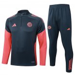 Chandal de Sudadera del Bayern Munich 25-26 Gris Naranja