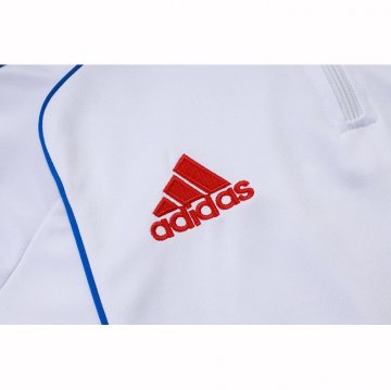 Chandal de Sudadera del Bayern Munich Nino 25-26 Blanco Rojo