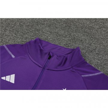 Chandal de Sudadera del Cruzeiro Nino 23-24 Purpura