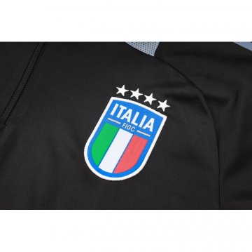 Chandal de Sudadera del Italia 24-25 Negro