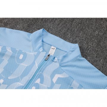 Chandal de Sudadera del Manchester City 24-25 Azul