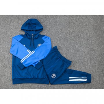 Chandal de Sudadera del Manchester United 2023-24 Azul