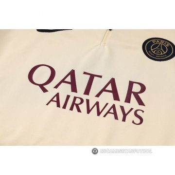Chandal de Sudadera del Paris Saint-Germain 23-24 Amarillo