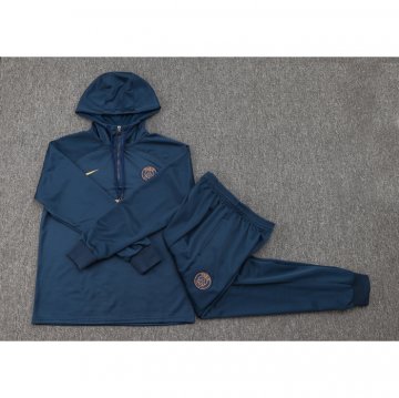 Chandal de Sudadera del Paris Saint-Germain 23-24 Azul Oscuro