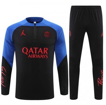 Chandal de Sudadera del Paris Saint-Germain Jordan 2022-23 Negro