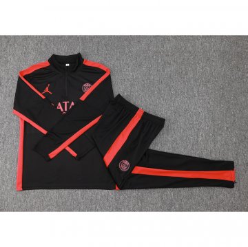 Chandal de Sudadera del Paris Saint-Germain Jordan 2023-2024 Negro