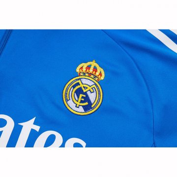 Chandal de Sudadera del Real Madrid Nino 25-26 Azul