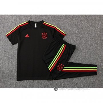 Chandal del Ajax Manga Corta 22-23 Negro