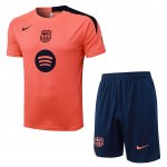 Chandal del Barcelona Manga Corta 25-26 Naranja - Pantalon Corto