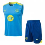 Chandal del Barcelona Sin Mangas 25-26 Azul