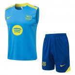 Chandal del Barcelona Sin Mangas 25-26 Azul