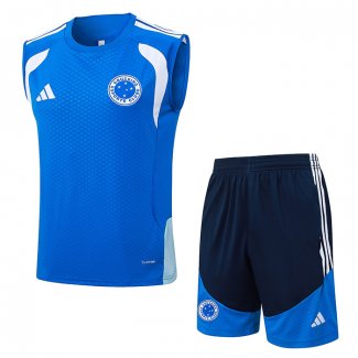 Chandal del Cruzeiro Sin Mangas 25-26 Azul