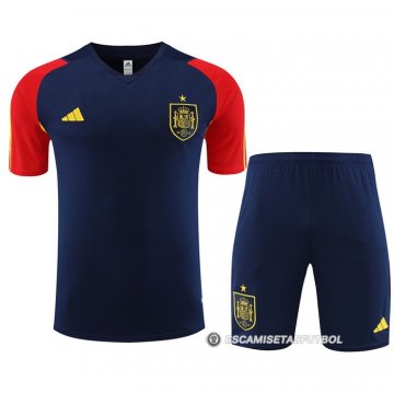 Chandal del Espana Manga Corta 23-24 Azul - Pantalon Corto