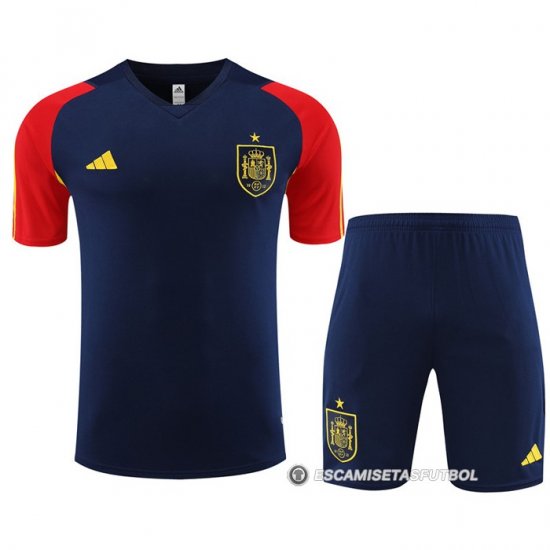 Chandal del Espana Manga Corta 23-24 Azul - Pantalon Corto - Haga un click en la imagen para cerrar