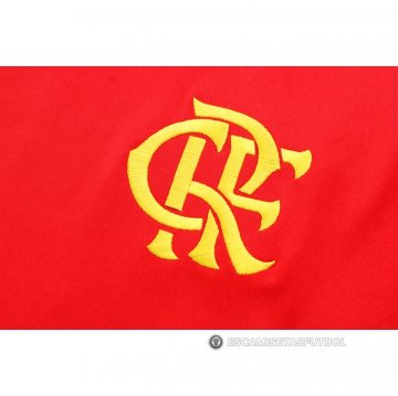 Chandal del Flamengo Manga Corta 22-23 Rojo