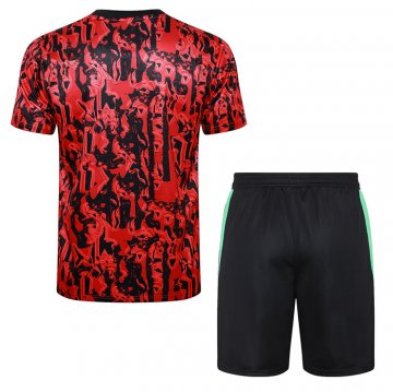 Chandal del Manchester United Manga Corta 2023-24 Rojo - Pantalon Corto