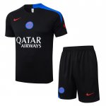 Chandal del Paris Saint-Germain Manga Corta 25-26 Negro - Pantalon Corto