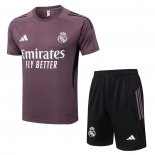 Chandal del Real Madrid Manga Corta 25-26 Purpura - Pantalon Corto