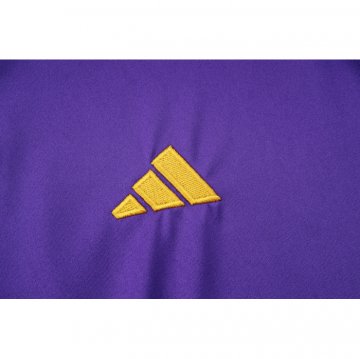 Chandal del Real Madrid Manga Corta 24-25 Purpura - Pantalon Corto