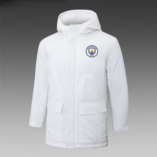 Chaqueta Invierno del Manchester City 2024-25 Blanco - Haga un click en la imagen para cerrar