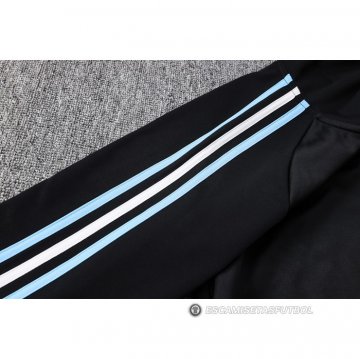Chaqueta con Capucha del Argentina 22-23 Negro