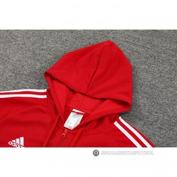 Chaqueta con Capucha del Arsenal 22-23 Rojo