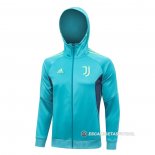 Chaqueta con Capucha del Juventus 23-24 Verde