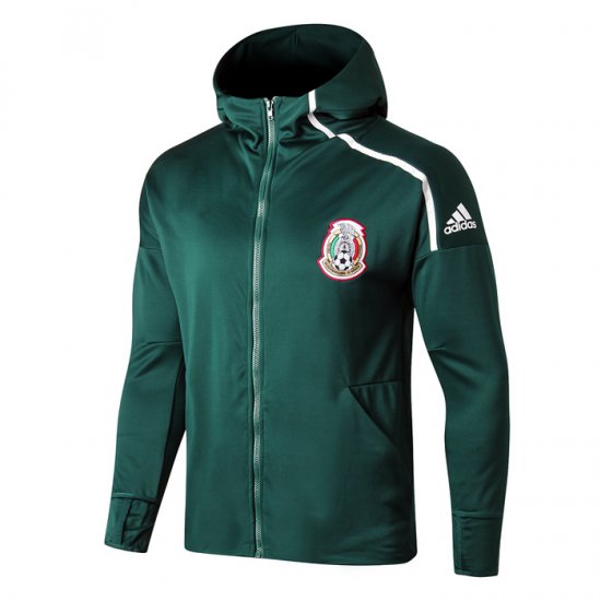 Chaqueta con Capucha del Mexico 22-23 Verde - Haga un click en la imagen para cerrar