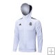 Chaqueta con Capucha del Real Madrid 22-23 Blanco