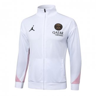Chaqueta del Paris Saint-Germain Jordan 24-25 Blanco