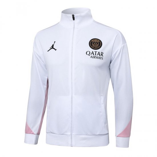 Chaqueta del Paris Saint-Germain Jordan 24-25 Blanco - Haga un click en la imagen para cerrar