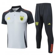 Conjunto Polo del Benfica 24-25 Gris