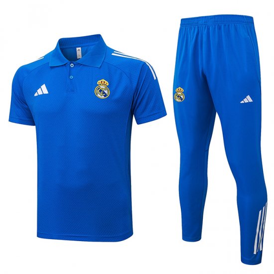 Conjunto Polo del Real Madrid25-26 Azul - Haga un click en la imagen para cerrar
