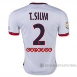 Camiseta Jugador del Paris Saint-Germain T.Silva 2ª Equipacion 1