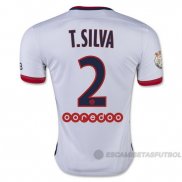 Camiseta Jugador del Paris Saint-Germain T.Silva 2ª Equipacion 1