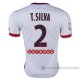 Camiseta Jugador del Paris Saint-Germain T.Silva 2ª Equipacion 1
