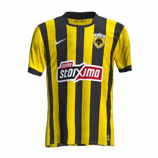 Tailandia Camiseta AEK Athens 1ª 25-26 - Haga un click en la imagen para cerrar
