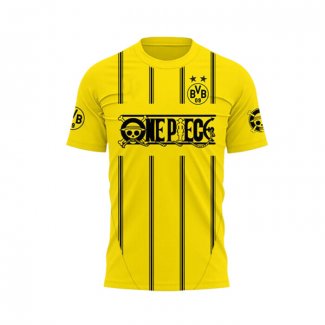 Tailandia Camiseta Borussia Dortmund ONE PIECE 25-26 Amarillo