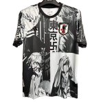 Tailandia Camiseta Japon Anime 2024-25 Negro y Blanco