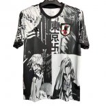 Tailandia Camiseta Japon Anime 2024-25 Negro y Blanco