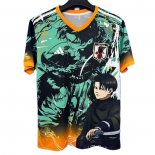 Tailandia Camiseta Japon Anime 25-26 Verde