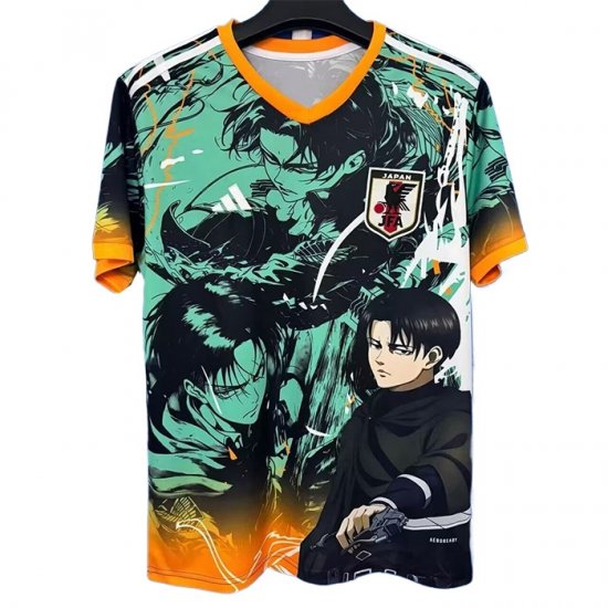 Tailandia Camiseta Japon Anime 25-26 Verde - Haga un click en la imagen para cerrar