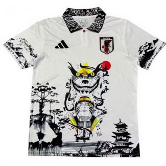 Tailandia Camiseta Japon Naruto 24-25 Blanco