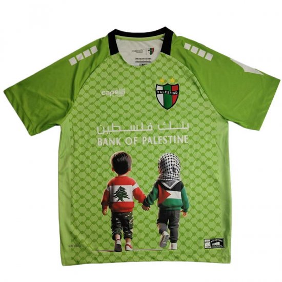 Tailandia Camiseta Palestino Deportivo Special 2025 Verde - Haga un click en la imagen para cerrar