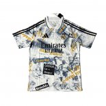 Tailandia Camiseta Real Madrid Special 25-26 Blanco Amarillo