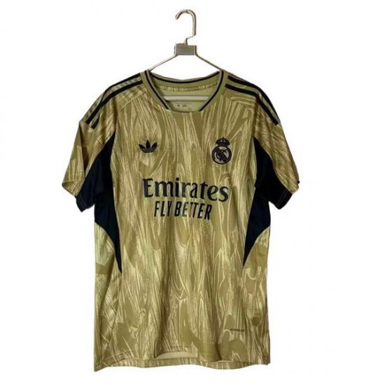 Tailandia Camiseta Real Madrid Special 25-26 Oro - Haga un click en la imagen para cerrar