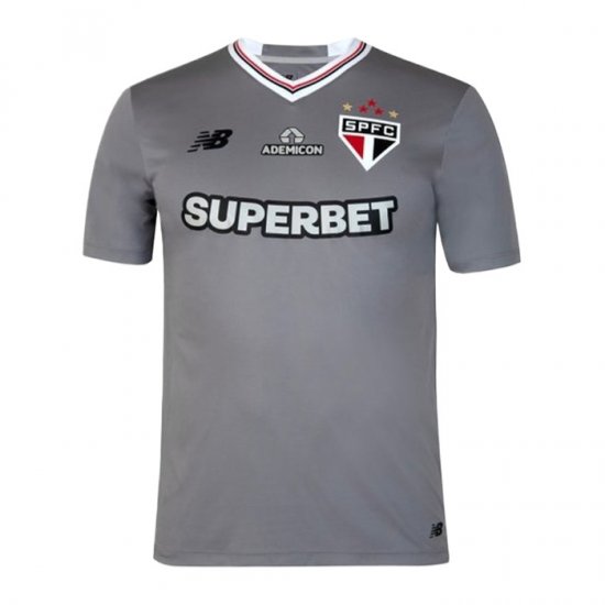Tailandia Camiseta Sao Paulo Special 2025 Gris - Haga un click en la imagen para cerrar
