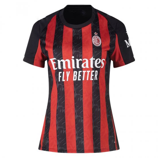 Camiseta AC Milan 1ª Mujer 25-26 - Haga un click en la imagen para cerrar